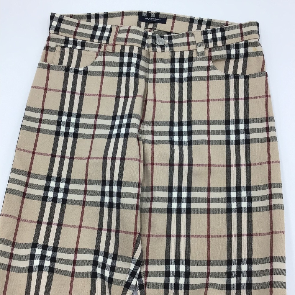 Burberry Patterned Jeans